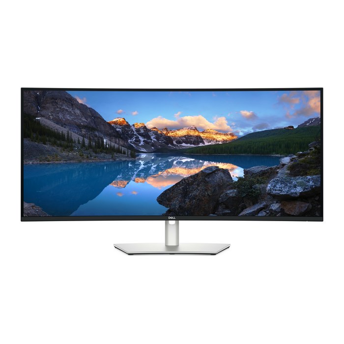 DELL UltraSharp U4025QW Curved Monitor 101,0 cm (40,0 Zoll) silber