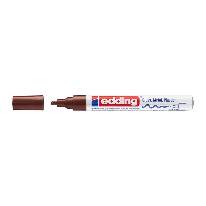 edding 751 creative Lackmarker braun 1,0 - 2,0 mm, 1 St.