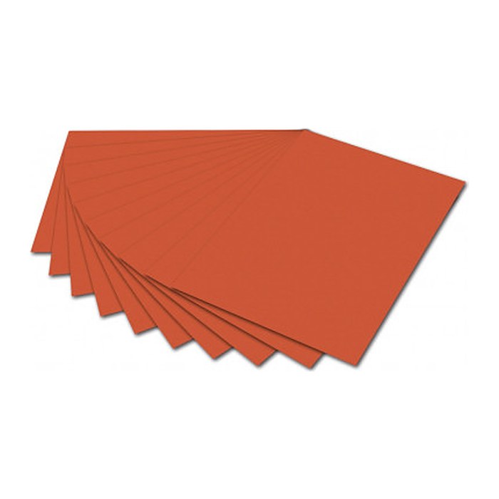 folia Fotokarton orange 300 g/qm 50 St.