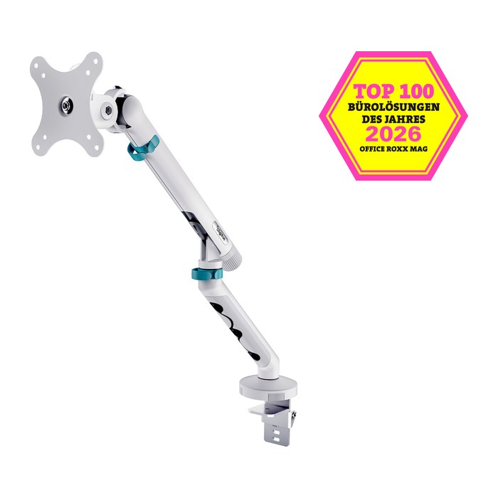 DIGITUS TIS 35" 2TFT, 4Gelenke weiß max.10KG mech. Feder