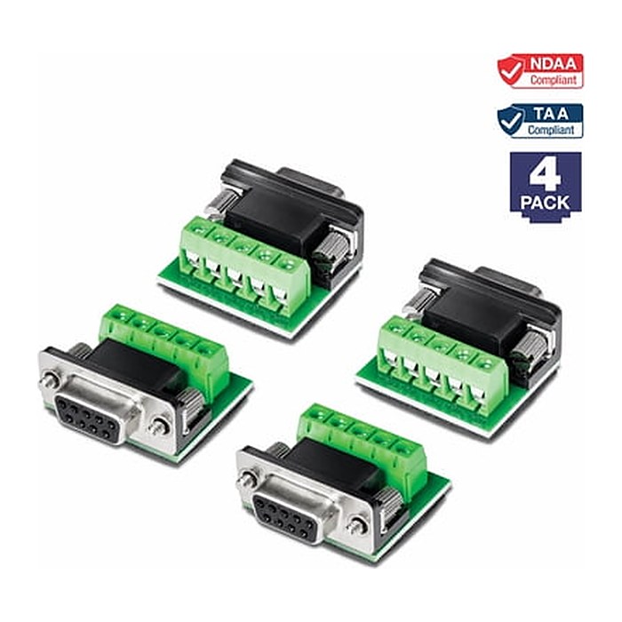 TRENDnet Industrial RS232->RS422/RS485 Adapter (4er-Pack)
