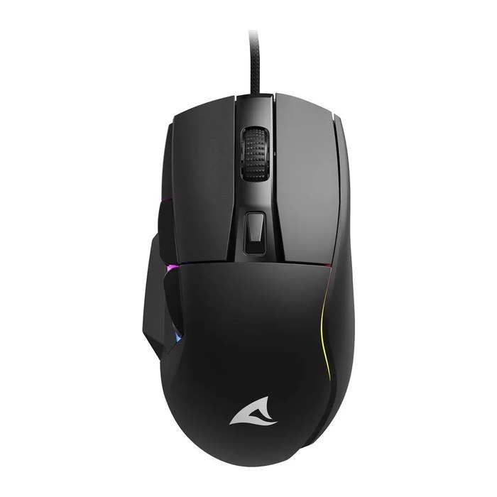 Sharkoon Maus Shark SGM35 Optisch 6 Tasten 6.400 DPI schw