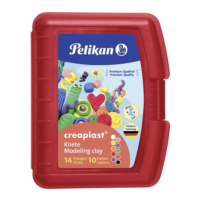Pelikan Knete Creaplast farbsortiert, 240,0 g