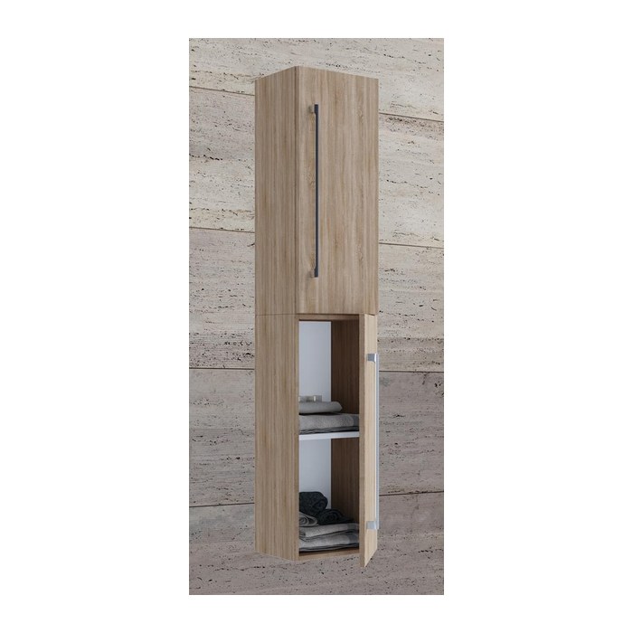 VCM my bath Bad-Hängeschrank VCB 6 914890 eiche 33,0 x 22,0 x 150,0 cm