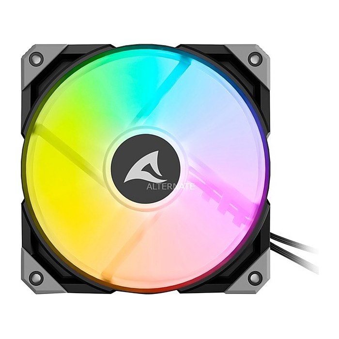 Sharkoon Lüfter 120*120*25 Rebel F50 PWM ARGB schwarz