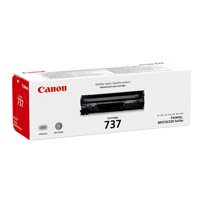 Canon 737 BK  schwarz Toner