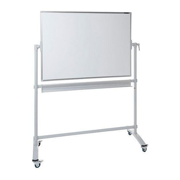 DAHLE Mobiles Whiteboard 96181 Basic 180,0 x 120,0 cm weiß lackierter Stahl