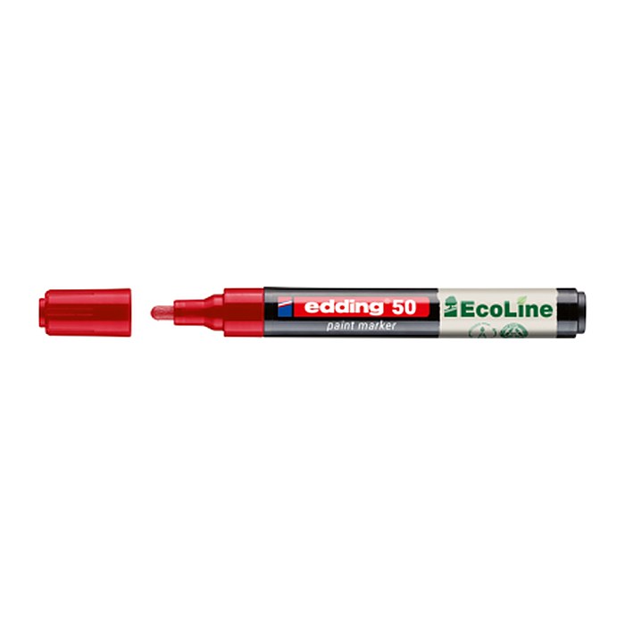 edding 50 EcoLine Lackmarker rot 2,0 - 3,0 mm, 1 St.