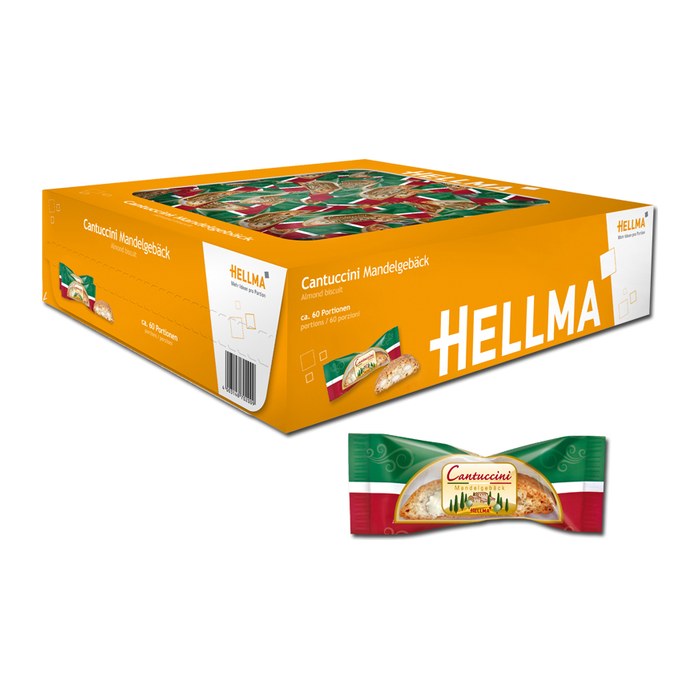 HELLMA Cantuccini Mandelkekse 480,0 g, 60 St.