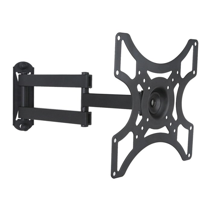 Techly Wandhalterung LCD TV 19"-37" neigbar 2 Gelenke schw.