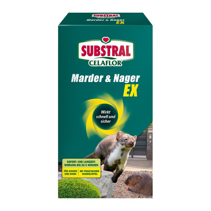 SUBSTRAL® Celaflor® Marder & Nager EX Tierabwehrmittel 300 g, 1 St.