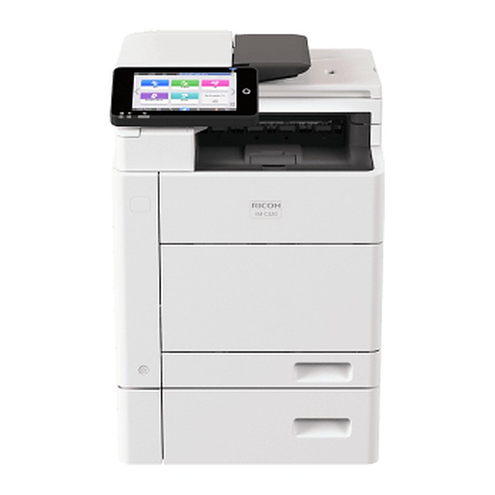 RICOH IM C320F 4 in 1 Farblaser-Multifunktionsdrucker weiß