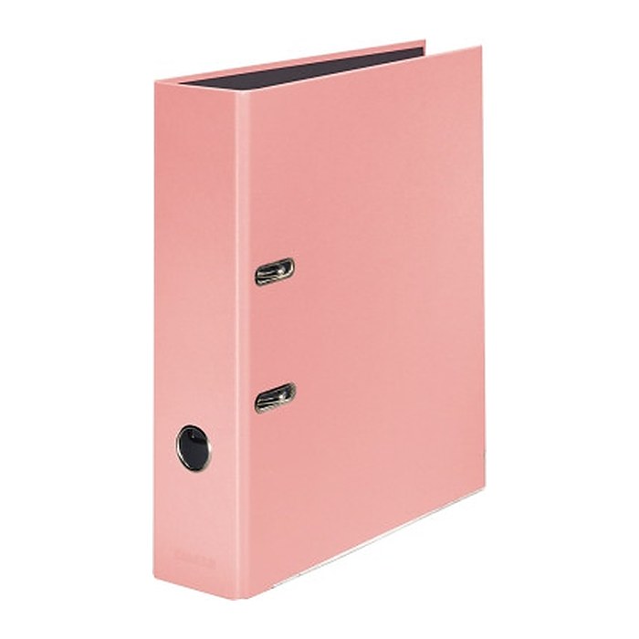FALKEN Pastell Color Ordner Flamingo Pink Karton 8,0 cm DIN A4, 1 St.