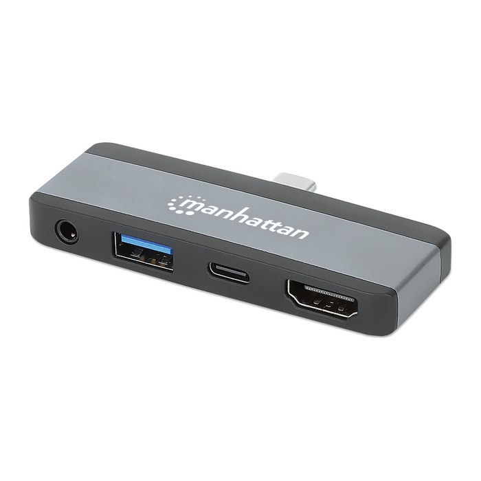 MANHATTAN USB-C PD auf HDMI 4-in-1 Mobile Dockingstation