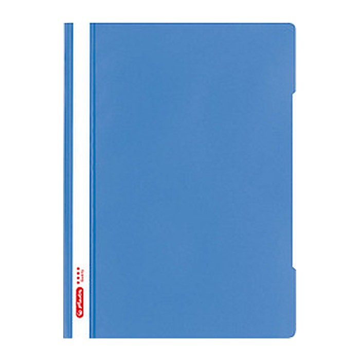 herlitz Schnellhefter Quality Kunststoff blau DIN A4, 1 St.