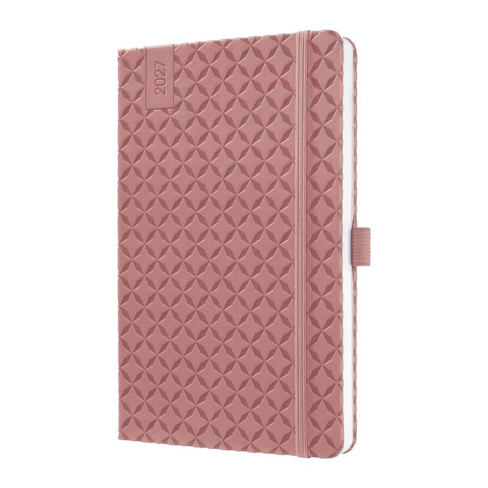 SIGEL Buchkalender Jolie 2027 Dusty Red, 1 St.