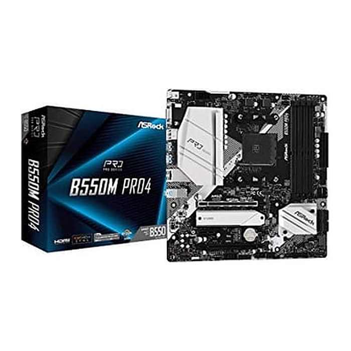 ASRock B550M Pro4 AM4 mATX VGA/HDMI DDR4 retail