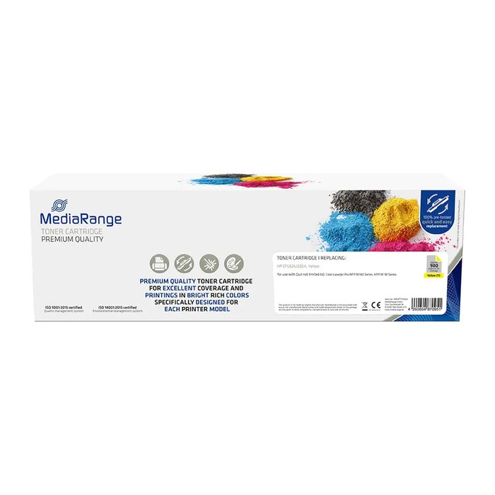 MediaRange Toner HP für CF532A/205A mit Chip gelb