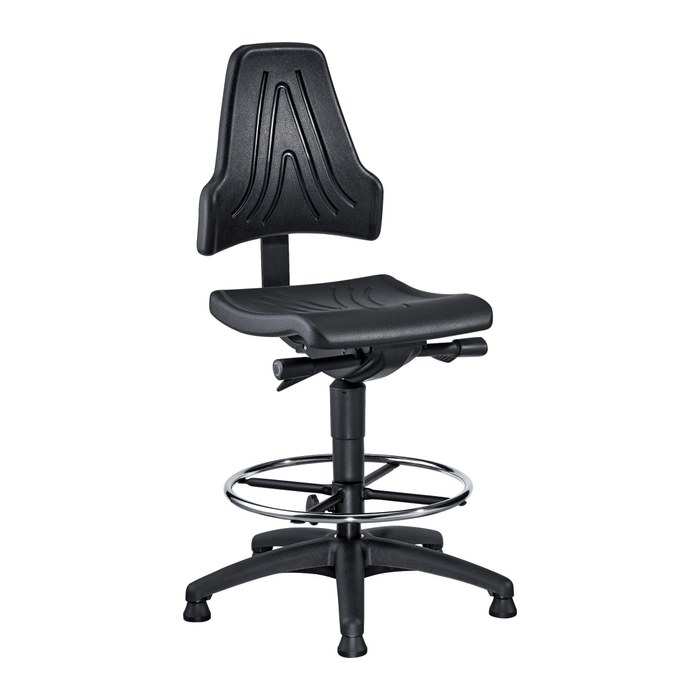 meychair Arbeitsdrehstuhl W29-H-PU-FR5 schwarz
