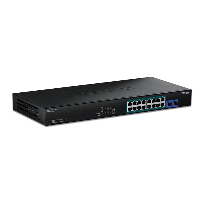 TRENDnet Switch 18-Port Gbit PoE++ 2xSFP 19"
