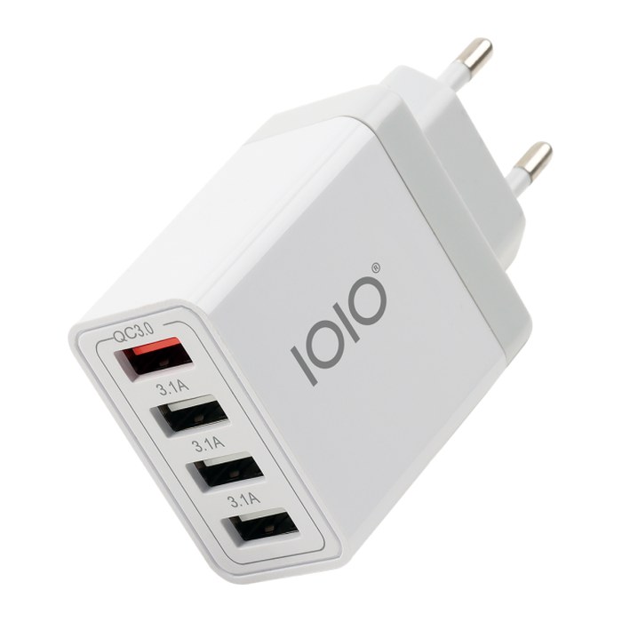 Olympia IOIO Ladegerät UL4 3xUSB-A3.1/1xUSB-A QC3.0 weiß