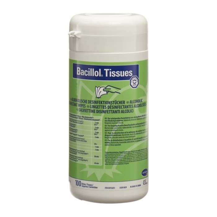 HARTMANN Desinfektionstücher Bacillol®Tissues 1-lagig weiß, 100 Tücher