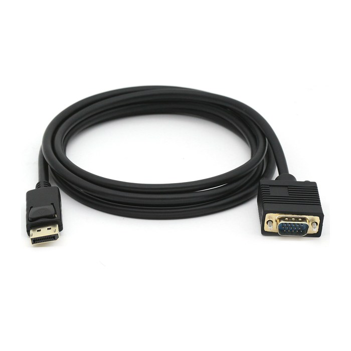 Equip DisplayPort->VGA 1920x1200/ 60Hz St/St 2.00m sw Polybeutel