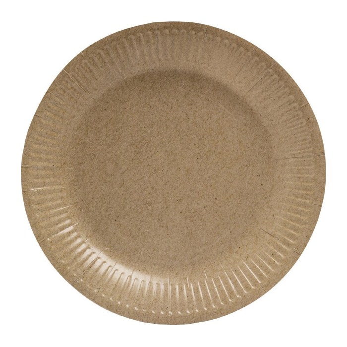 PROnappe Pappteller weiß 23,0 x 23,0 cm, 50 St.