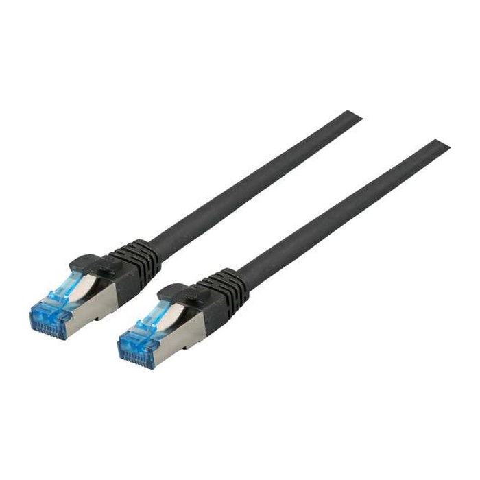 EFB RJ45 Patchk. S/FTP Cat.6A Cat7 TPE superflex 3.00m schw