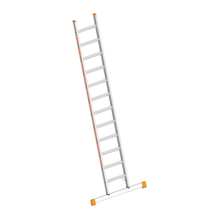 Layher Anlegeleiter TOPIC 1042 silber 14 Stufen, H: 374,0 cm