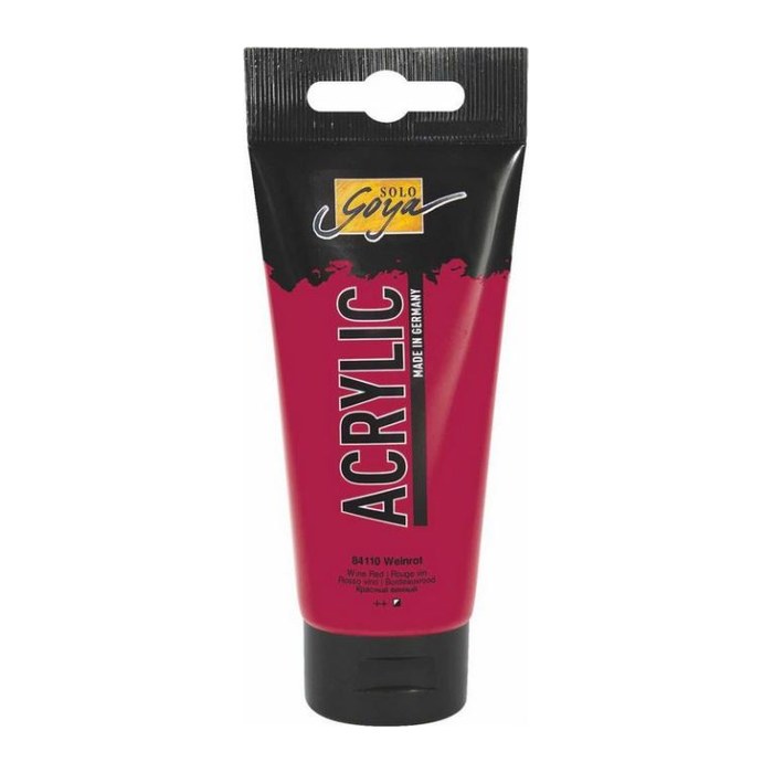 KREUL SOLO GOYA Acrylfarbe weinrot 100,0 ml, 1 St.