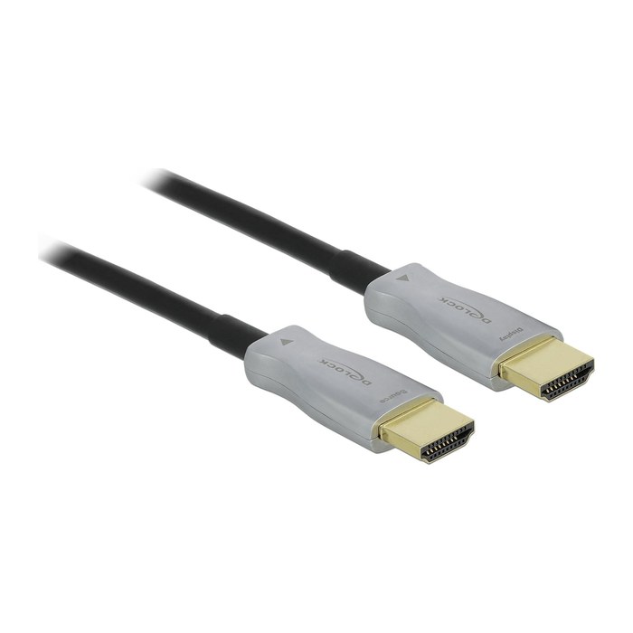 DeLOCK High Speed HDMI Kabel AOC, 4K 60Hz 15,0 m schwarz, 1 St.
