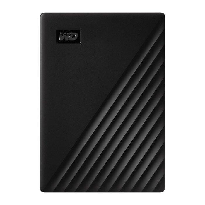 Western Digital My Passport 4 TB externe HDD-Festplatte schwarz