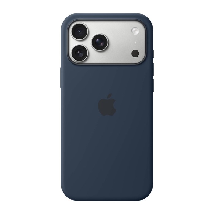 Apple Silikon Case mit MagSafe Handy-Cover für Apple iPhone 17 Pro Max mitternacht