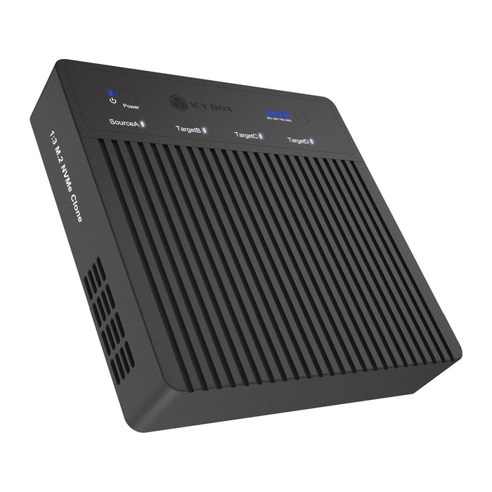ICY BOX Docking und Klonstation 4x M.2 NVMe IB-4013MCL-C4
