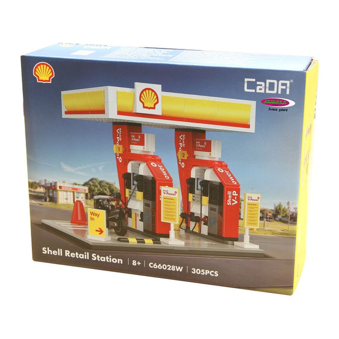 Jamara CaDA Shell Tankstelle Bricks 8+