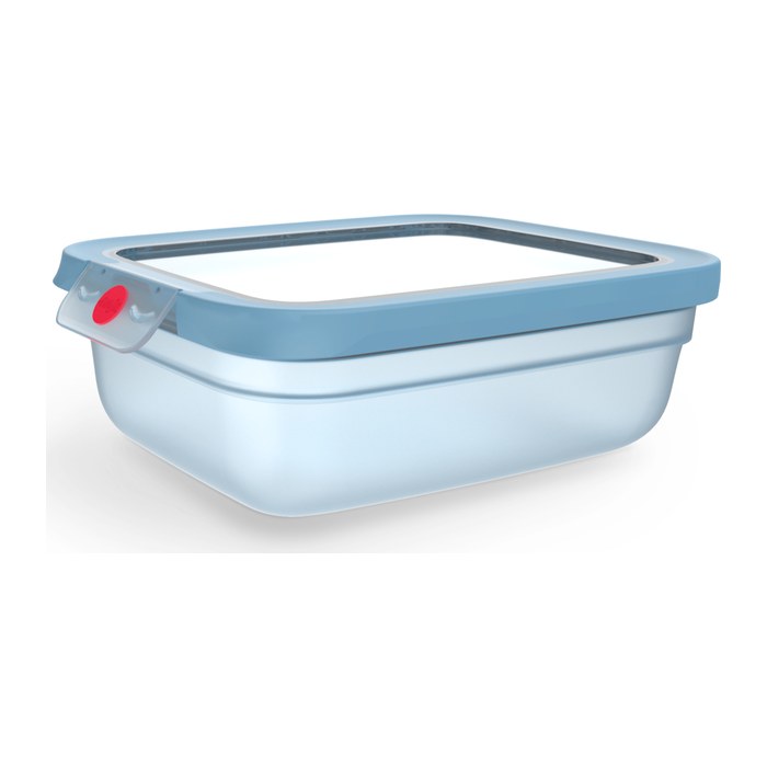 emsa Frischhaltedose ONECLICK 7,3 cm hoch blau 1,2 l, 1 St.