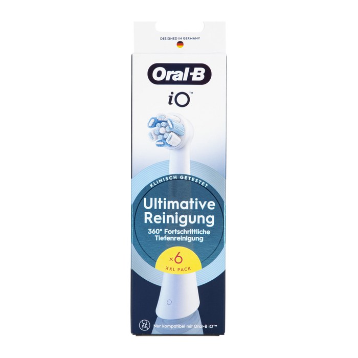 Oral-B iO Ultimative Reinigung Zahnbürstenaufsätze, 6 St.