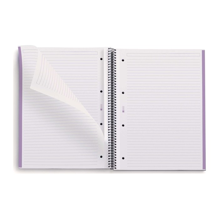 MIQUELRIUS Collegeblock Eco Emotions 1 liniert DIN A4 Innenrand, 1 St.