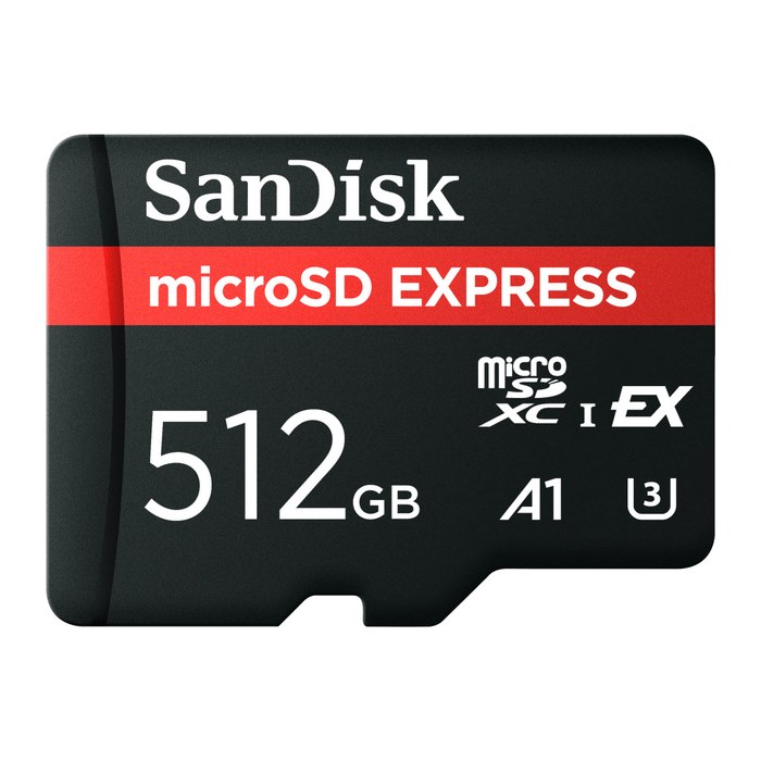 SD MicroSD Card 512GB SanDisk Express-Karte