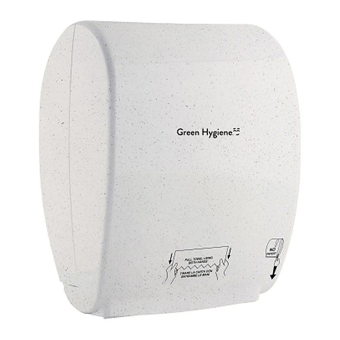 Green Hygiene® Papierhandtuchspender DAUERLÄUFER weiß-meliert Kunststoff, 1 St.