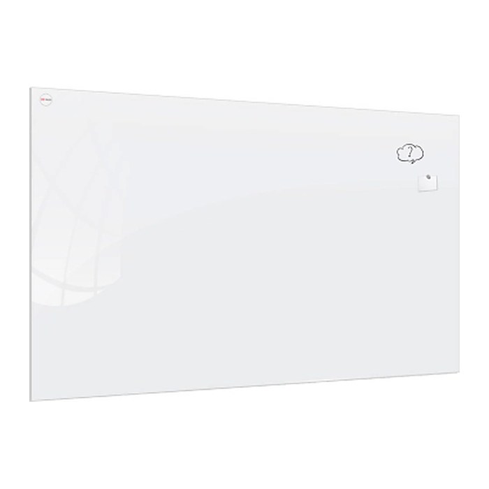 ALLboards Glas-Magnettafel Premium 200,0 x 120,0 cm perlweiß