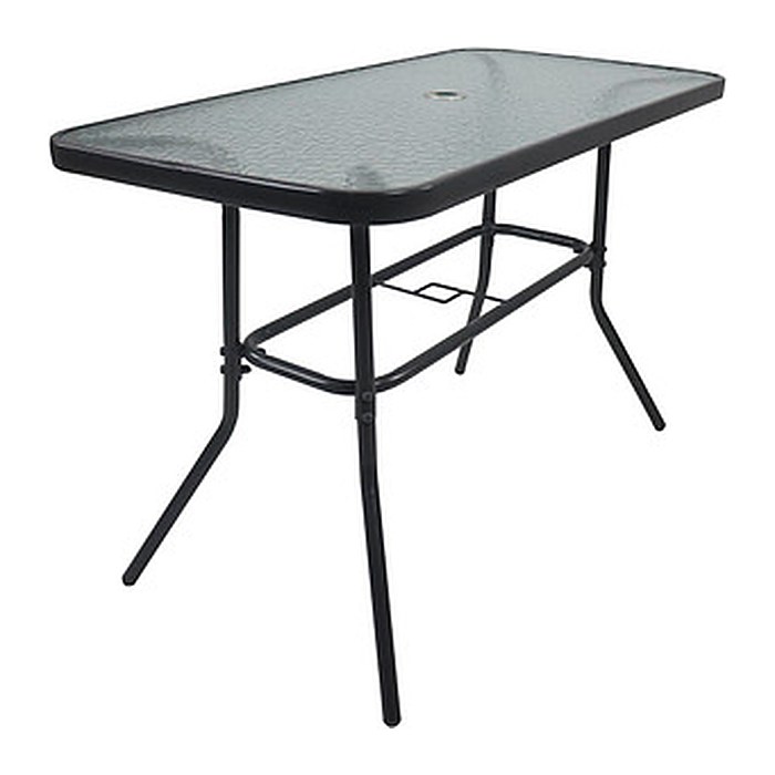VCM my garden Gartentisch anthrazit rechteckig 110,0 x 55,0 x 70,0 cm