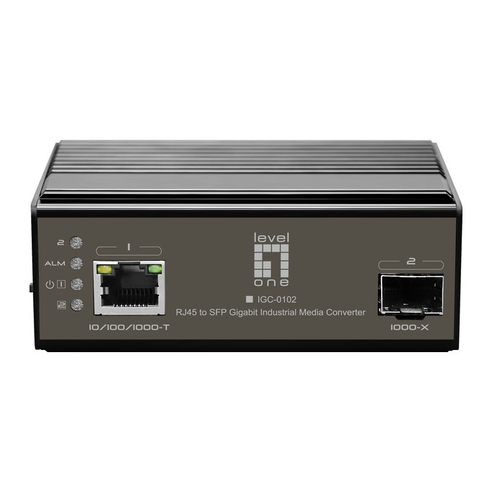 LevelOne Media Konverter RJ45->SFP GE Industrial