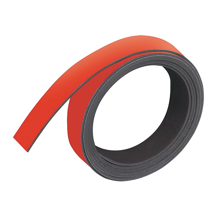FRANKEN Magnetband rot 0,5 cm x 1,0 m, 1 St.
