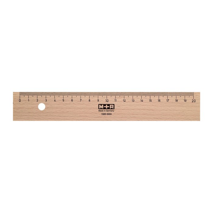 M + R Lineal 20,0 cm, natur