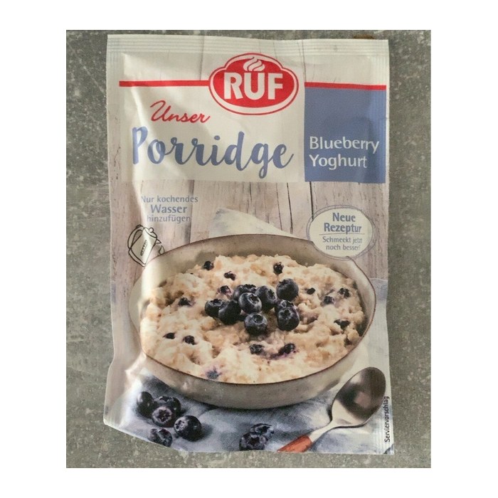 RUF PORRIDGE BLUEBERRY YOGHURT 65,0 g, 1 St.