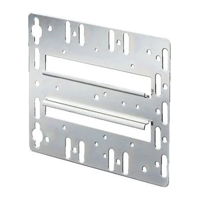 Rittal Montageplatine mit integrierter Hutschiene