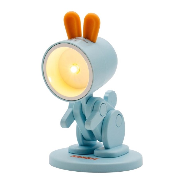 RealPower LED-Tier Taschenlampe Blue rabbit mit Sockel