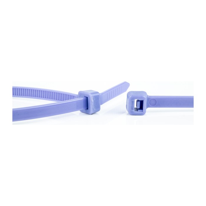 WKK Kunststoffkabelbinder Violett 300x3,6mm 100 St.